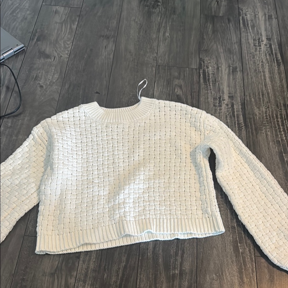 Women's White Sweater